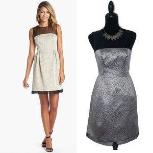 NWOT Ivy & Blu Metallic Dress